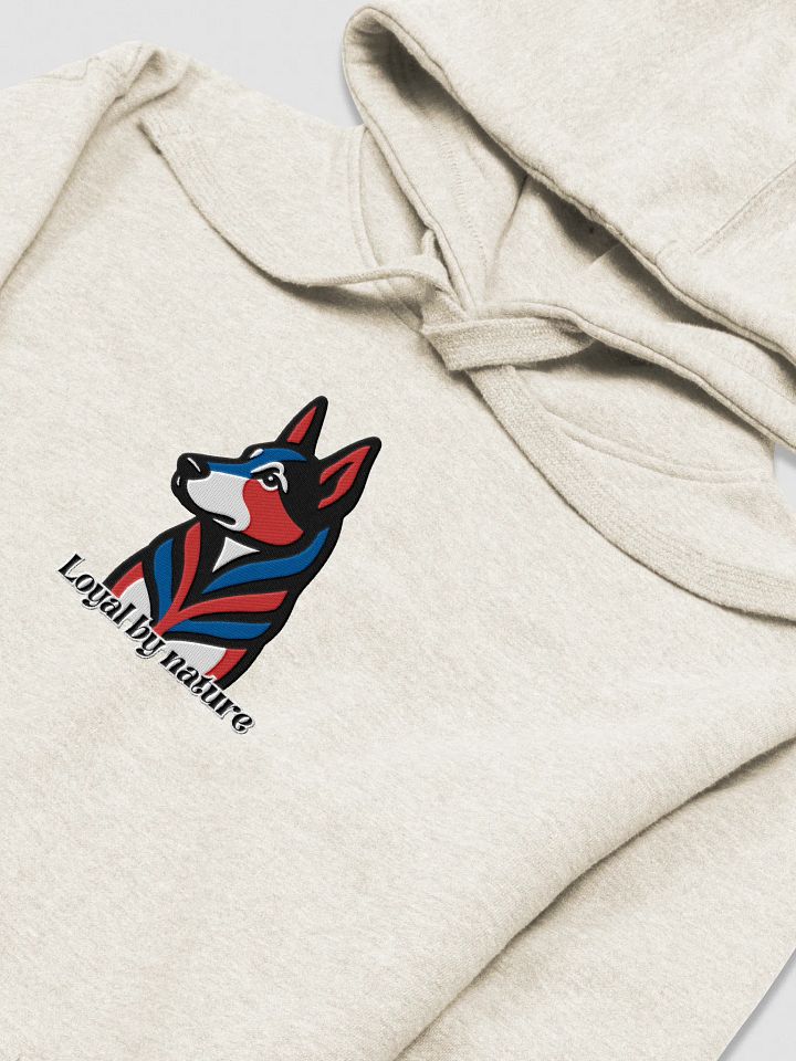 "LOYAL BY NATURE" / EMBROIDERED HOODIE product image (1)