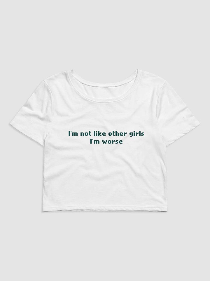 I'M WORSE BABY TEE product image (1)