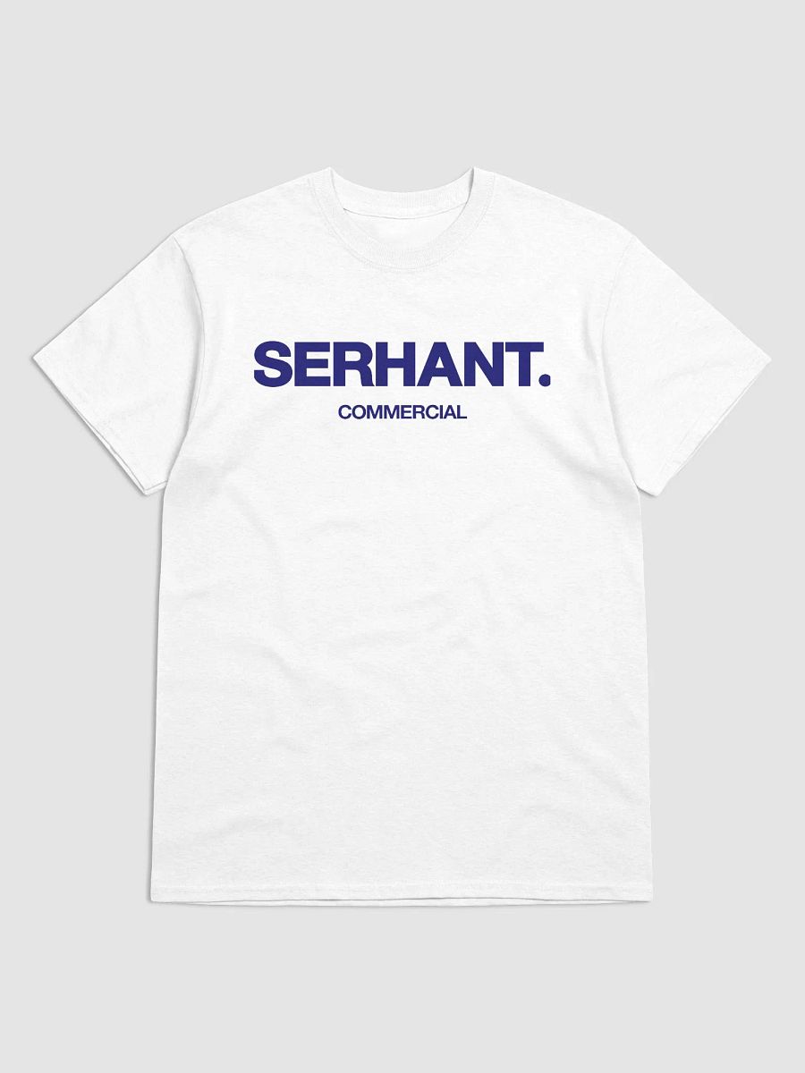 SERHANT. Commercial White T-Shirt with Large Logo product image (1)