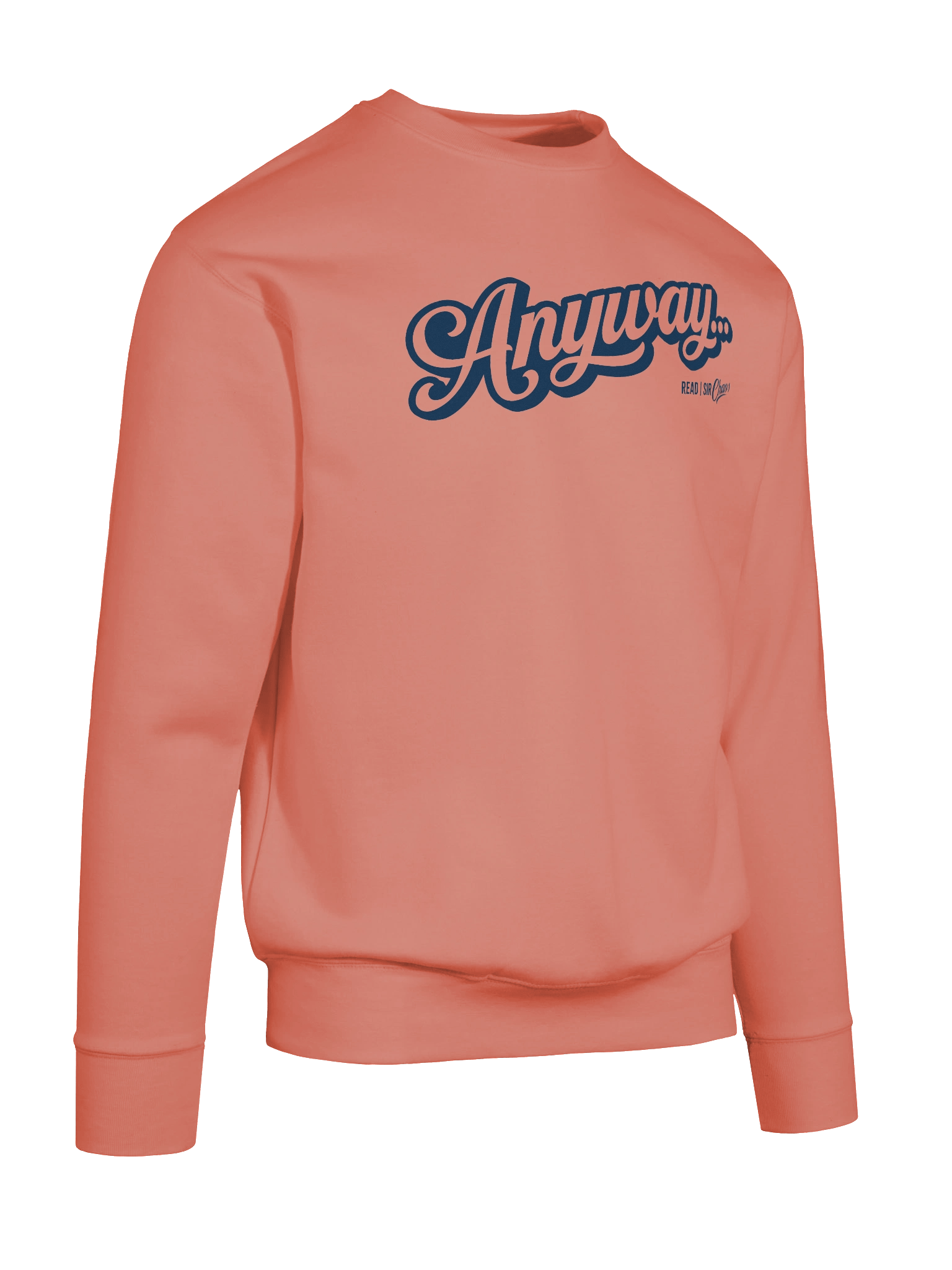 Anyway... Sweatshirt (Blue solid) product image (39)
