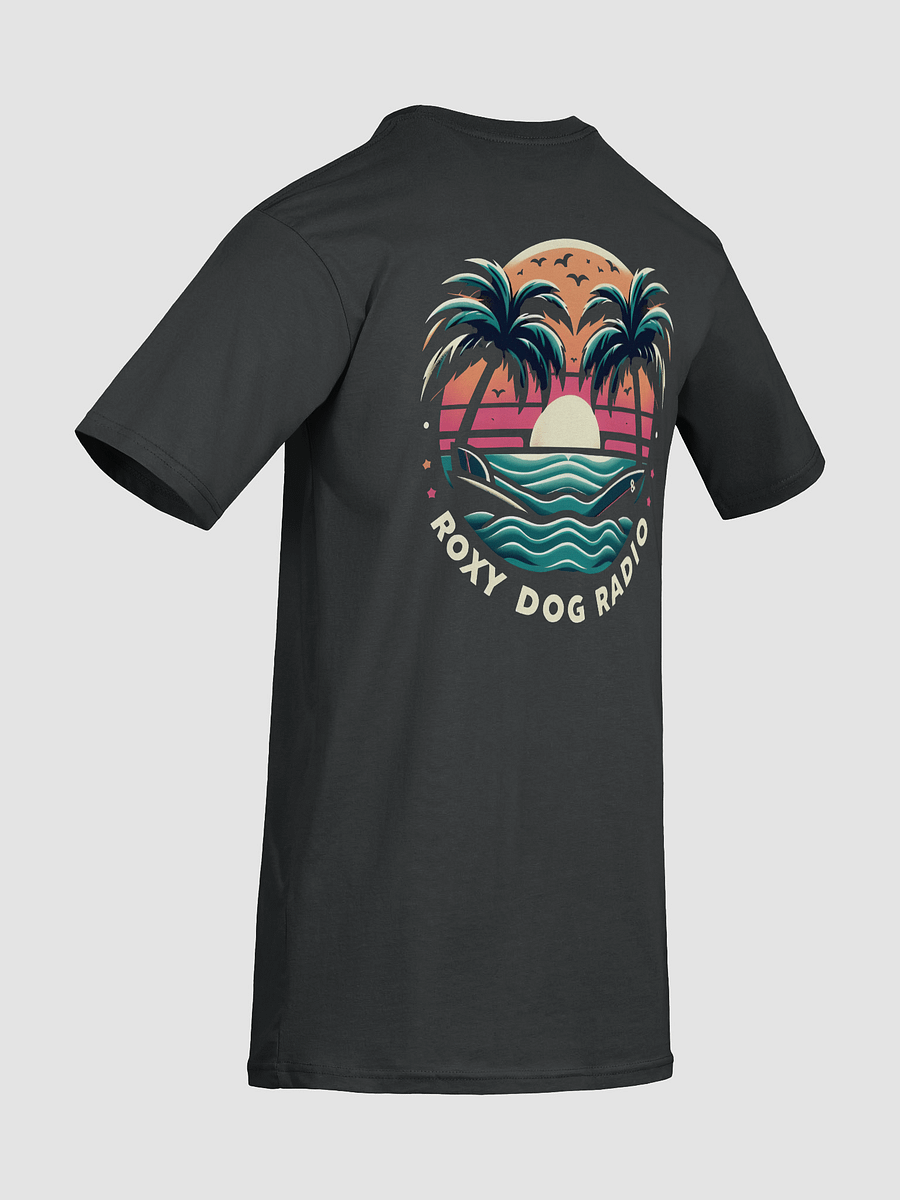 Roxy Dog Radio Sunset Beach Custom T-Shirt product image (8)