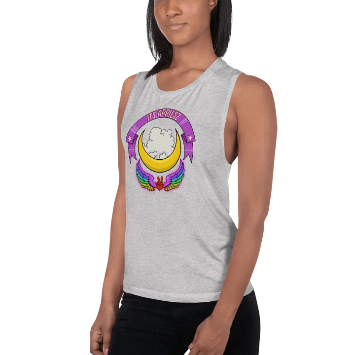 Its Aprilsz Channel Logo Flowy Muscle Tank product image (2)