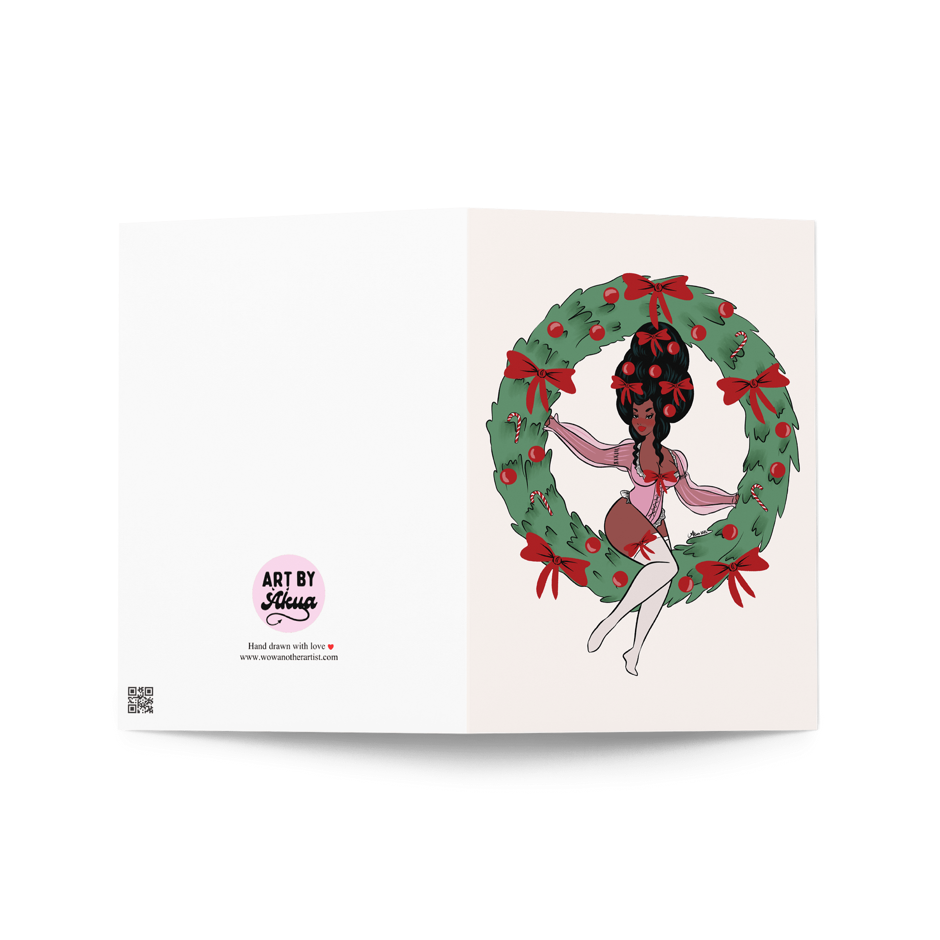 Christmas Wreath - Christmas Card product image (2)