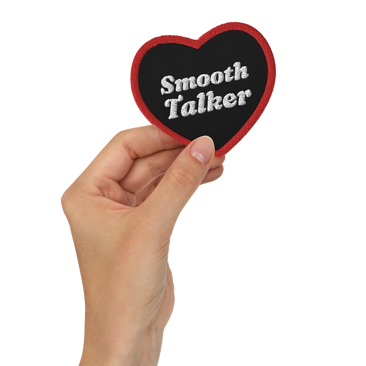 Smooth Talker Embroidered Patch product image (2)