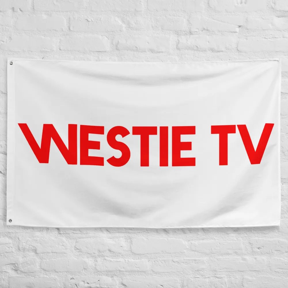 Westie TV Flag product image (10)