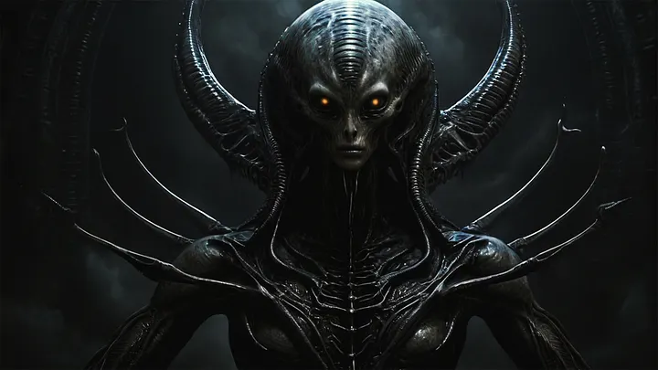 Extra-Terrestrial Mantis Alien WP4K product image (1)