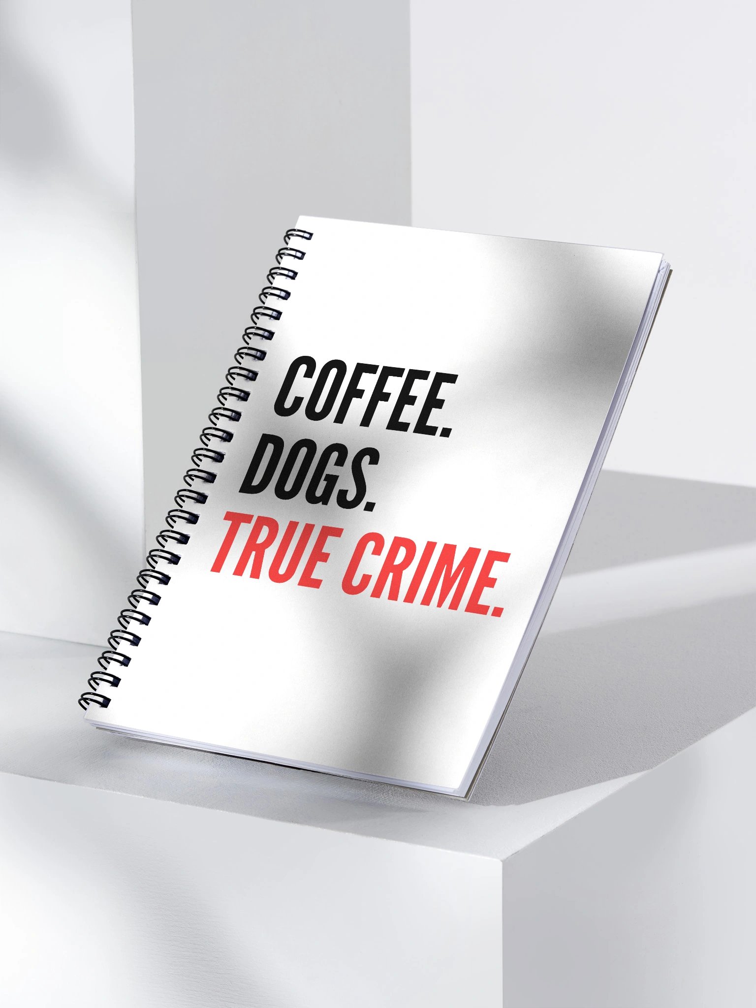 Coffee. Dogs. True Crime. Crime Journal product image (3)