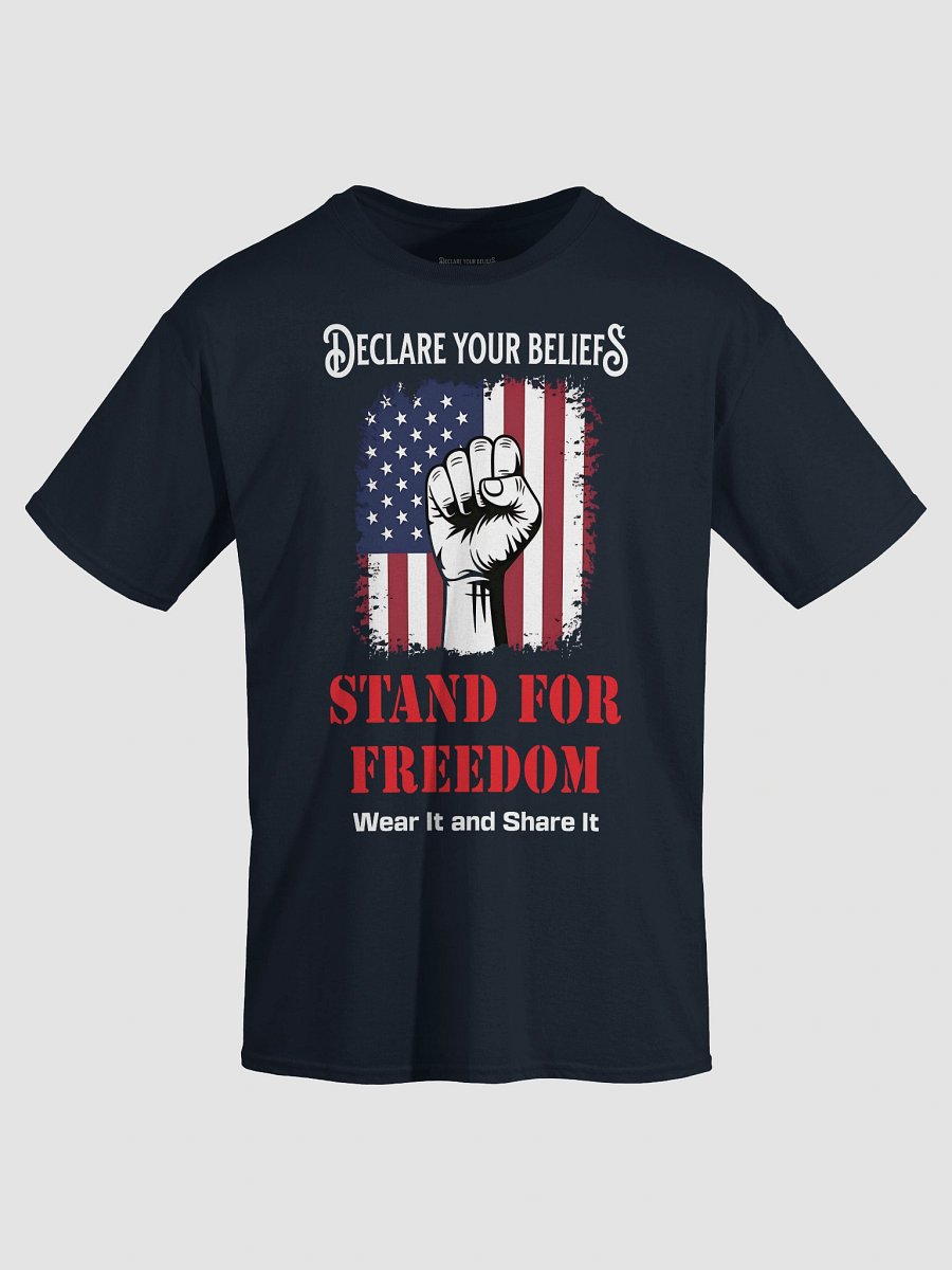 "Stand for Freedom Tee" (A) product image (3)