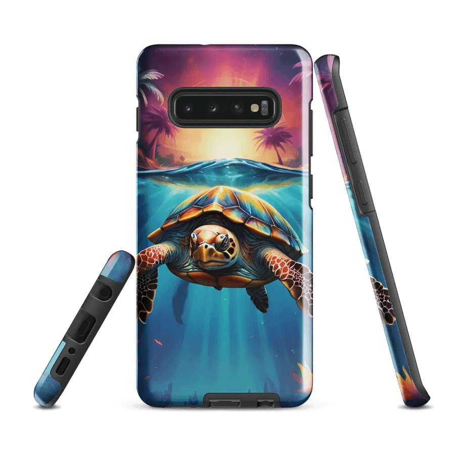Tropical Turtle Adventure Samsung Galaxy Case product image (3)