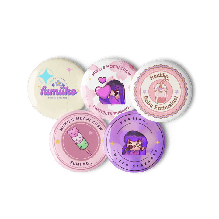 Miiko's Twitch Button Set product image (3)