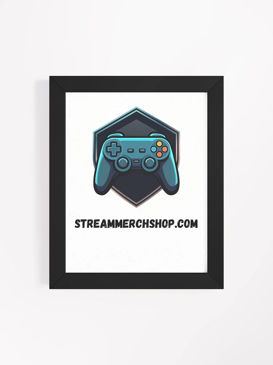 STREAMMERCH Framed Poster DEMO product image (1)