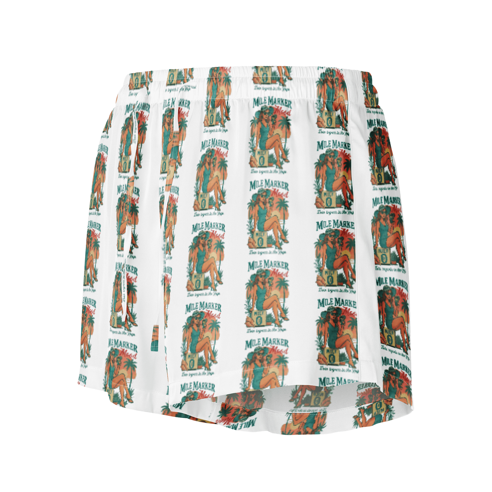 Mile Marker Mood Ladies Pajama Shorts product image (3)