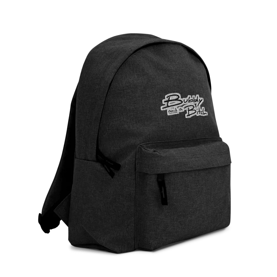 Bubbly and a B*tch embroidered backpack (bubble design) product image (4)