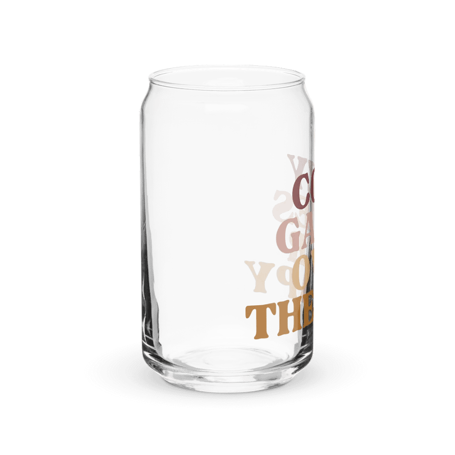Cozy Games Over Therapy Can Glass product image (8)