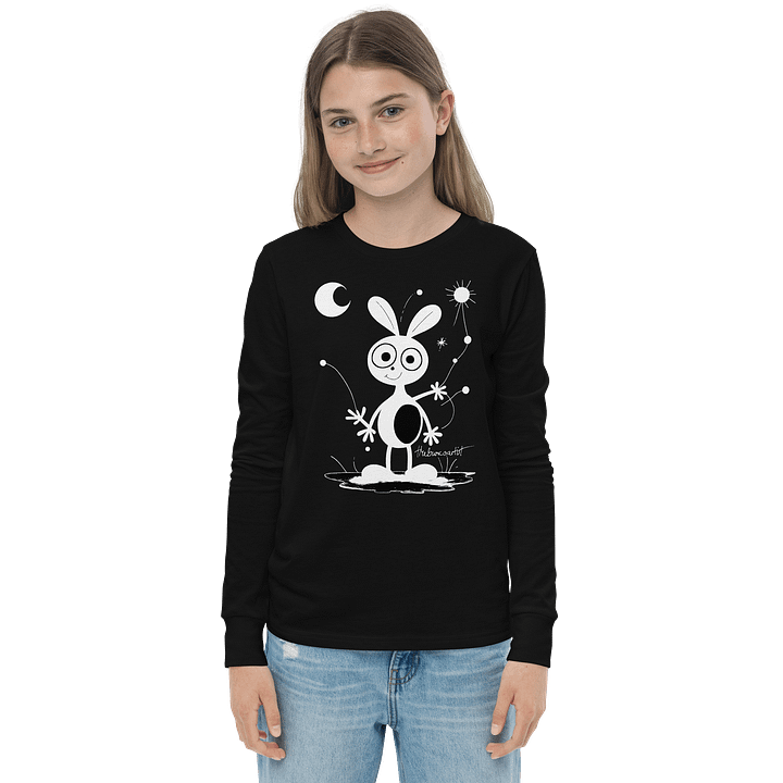 Bella+Canvas Youth Long Sleeve T-Shirt product image (1)