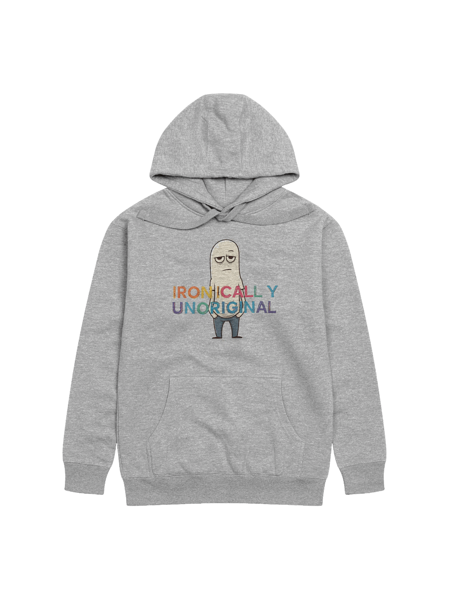 "Ironically Unoriginal" Cotton Heritage Unisex Premium Hoodie product image (6)