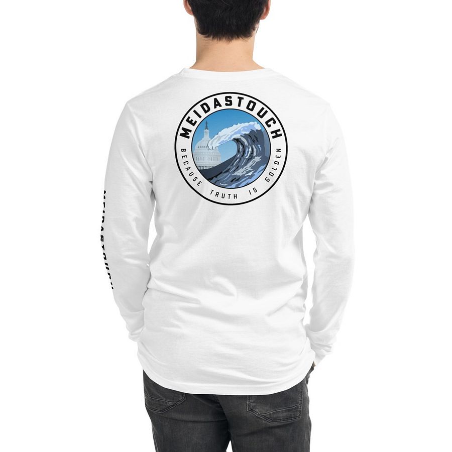 #MeidasTouch Blue Wave Edition Longsleeve product image (1)