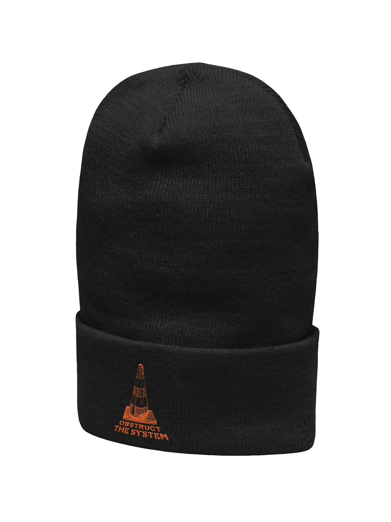 Obstruct the System Knit Hat product image (6)