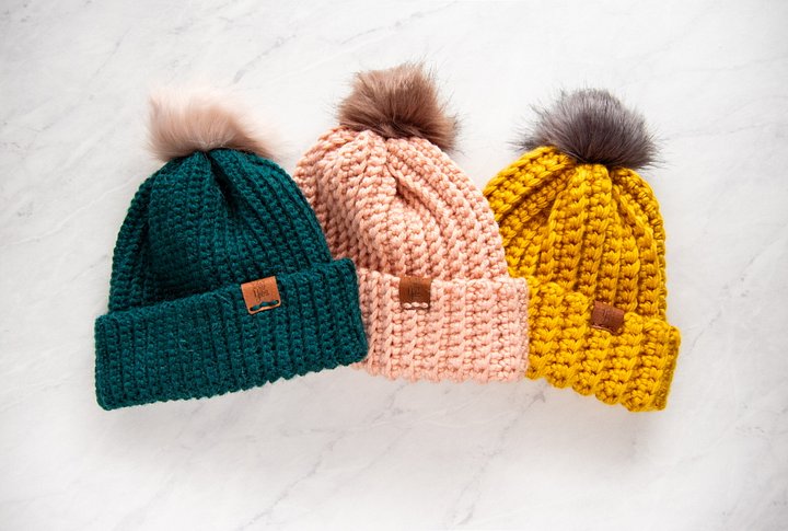 Easiest Crochet Hat EVER - PDF Crochet Pattern & Video Tutorial for Beginners product image (2)