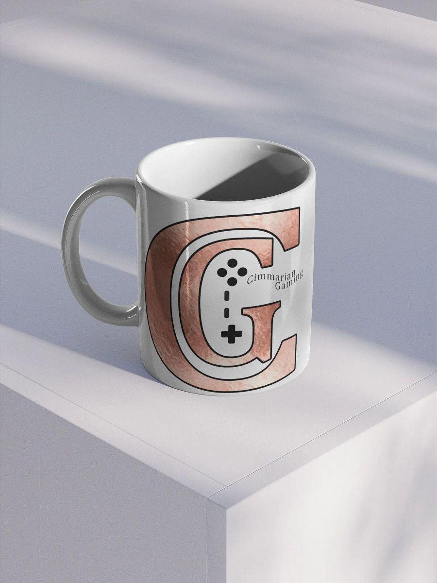 Cimmarian Gaming Rose Gold Logo Mug product image (1)