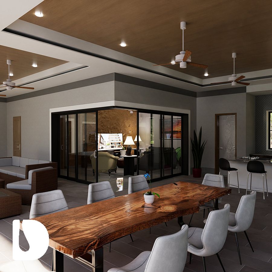 Architectural design for 3 Bedroom Family Home ONE STOREY DA13501A product image (3)