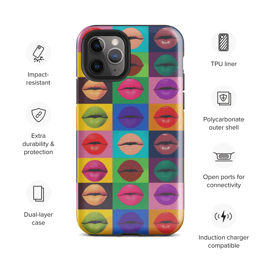 Pop Art Lips Tough Case for iPhone® product image (28)