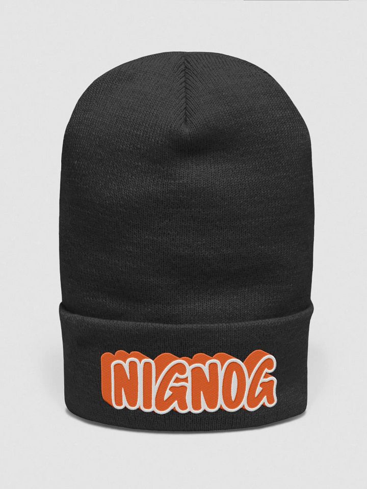 ORANGE NigNog Beanie product image (1)