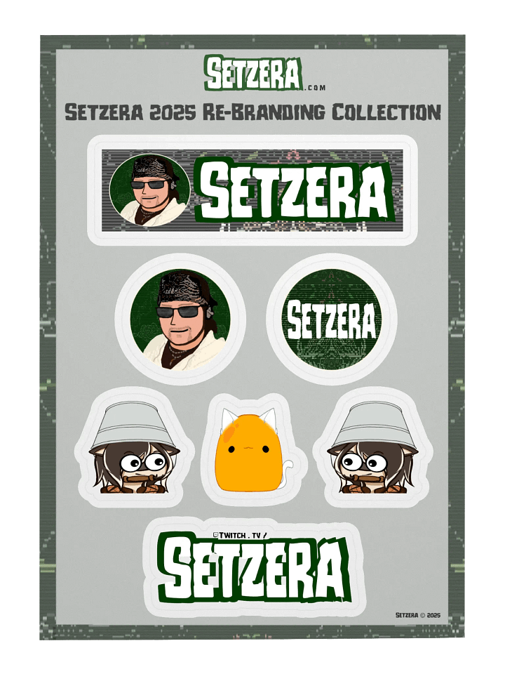 2025 Re-Branding Collection Sticker Pack product image (1)