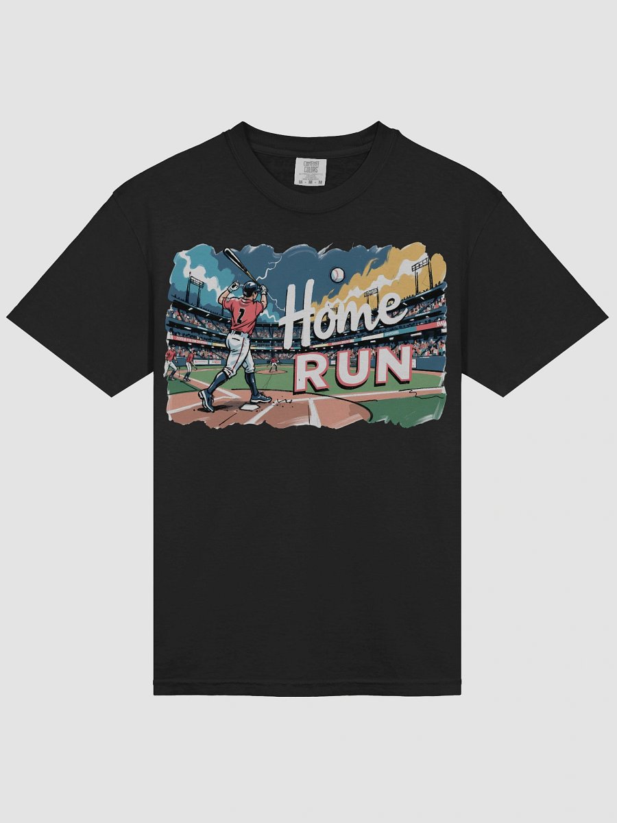Dramatic Baseball Swing: Sunset Home Run T-Shirt product image (24)