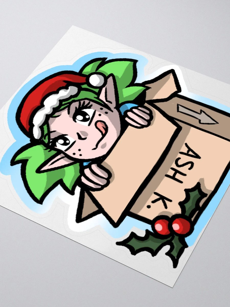 Deck The Halls With Elfling's Box Steeeker! product image (3)