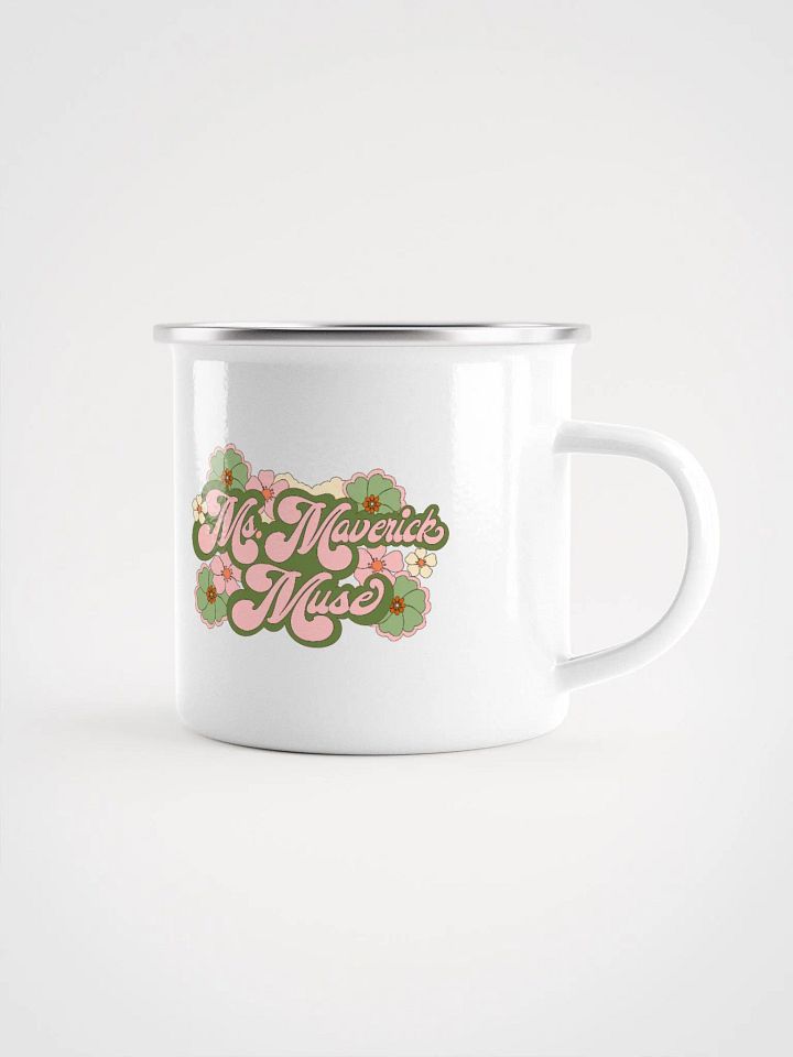 'TOUCHIN GRASS' Enamel Mug ⛰ product image (2)