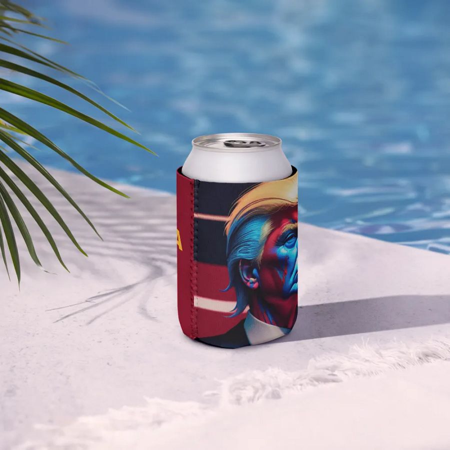 Blue and Red Can Cooler product image (8)