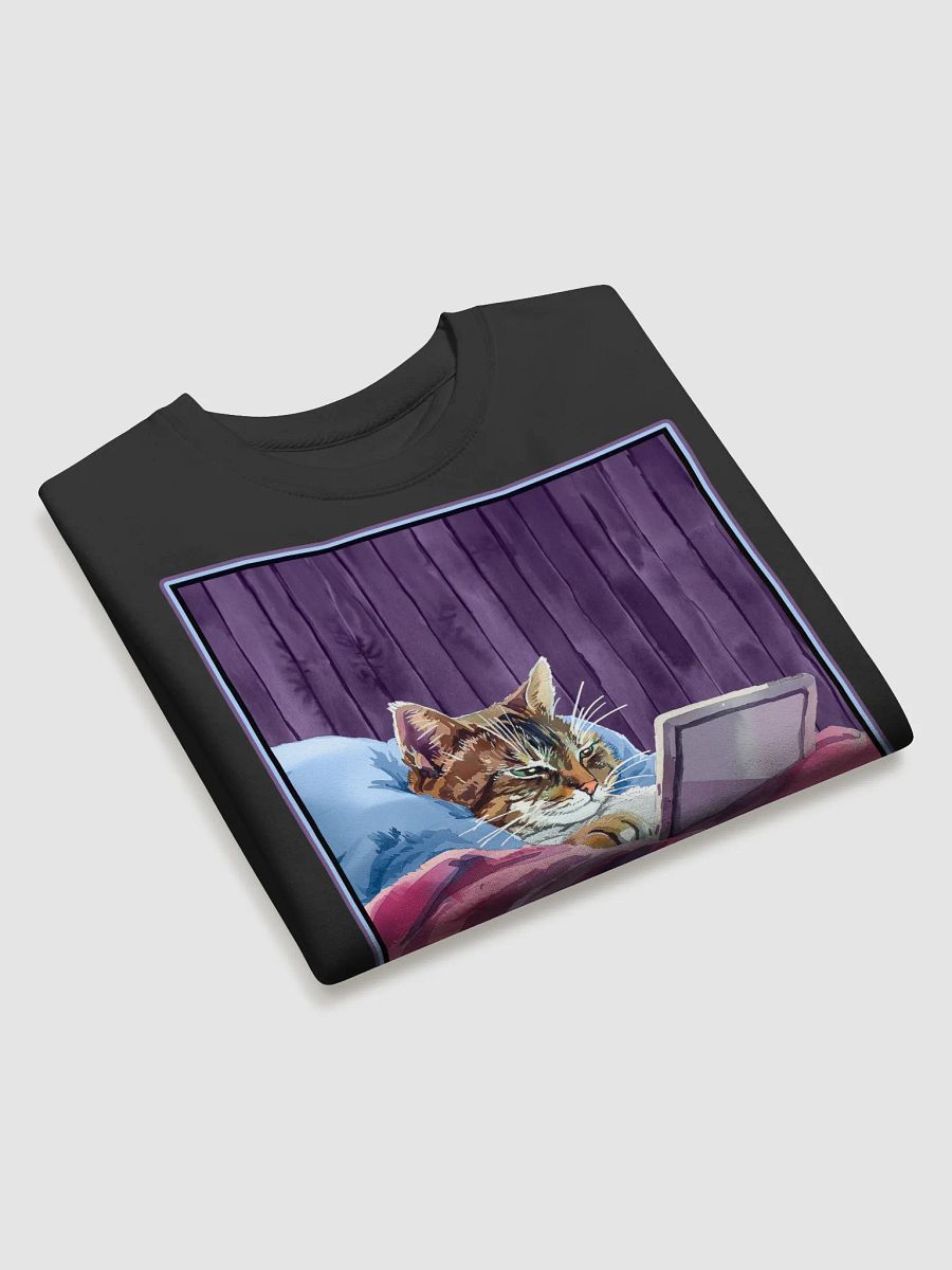 21st Century Digital Cat – Fun Feline Sweatshirt product image (30)