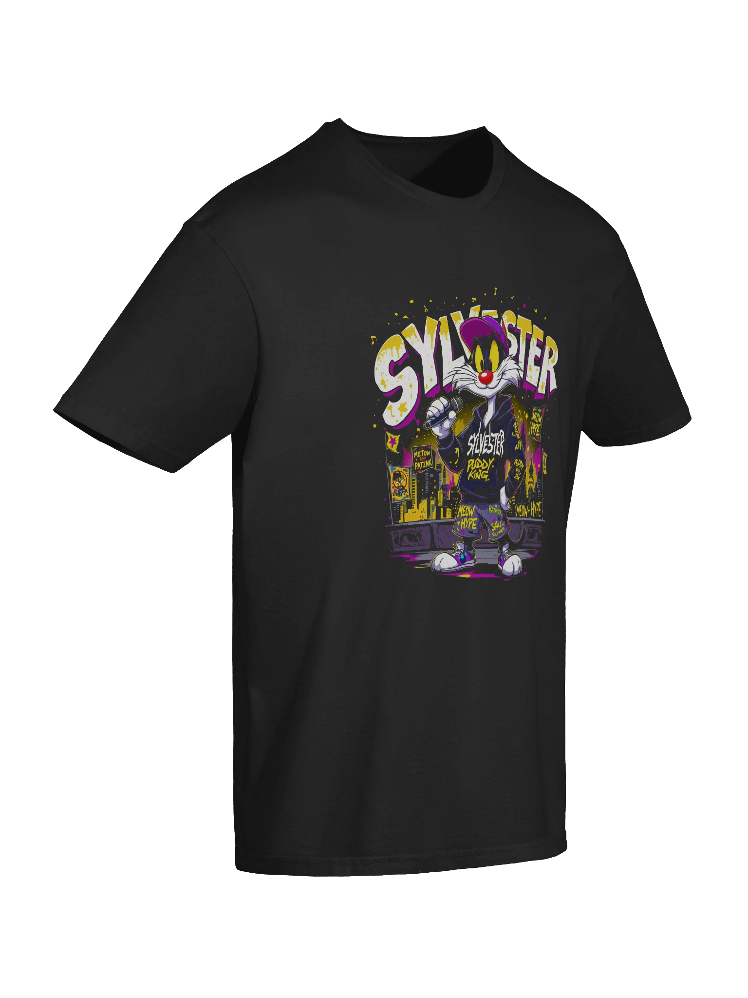 Sylvester Graffiti Hoodie Tee product image (10)