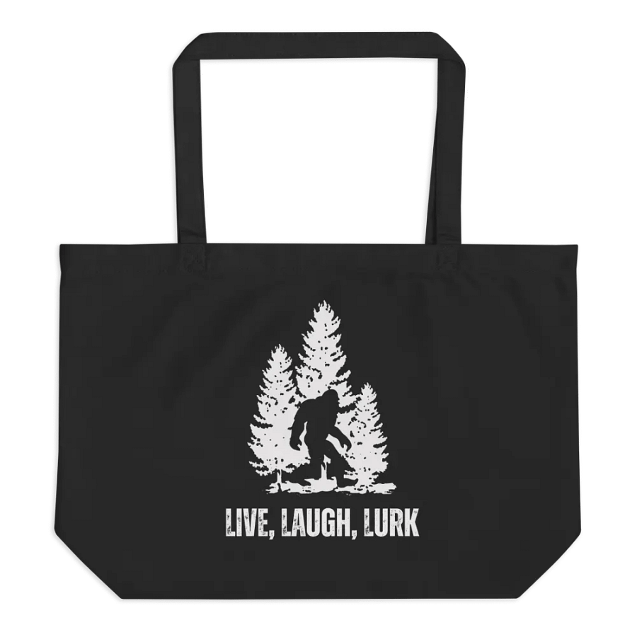 Live, Laugh, Lurk Jumbo Tote product image (1)