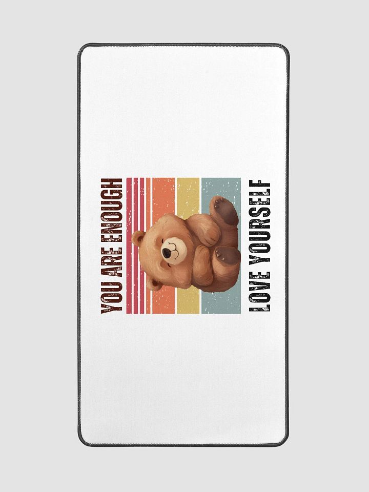 Zen Bear Desk Mat product image (2)