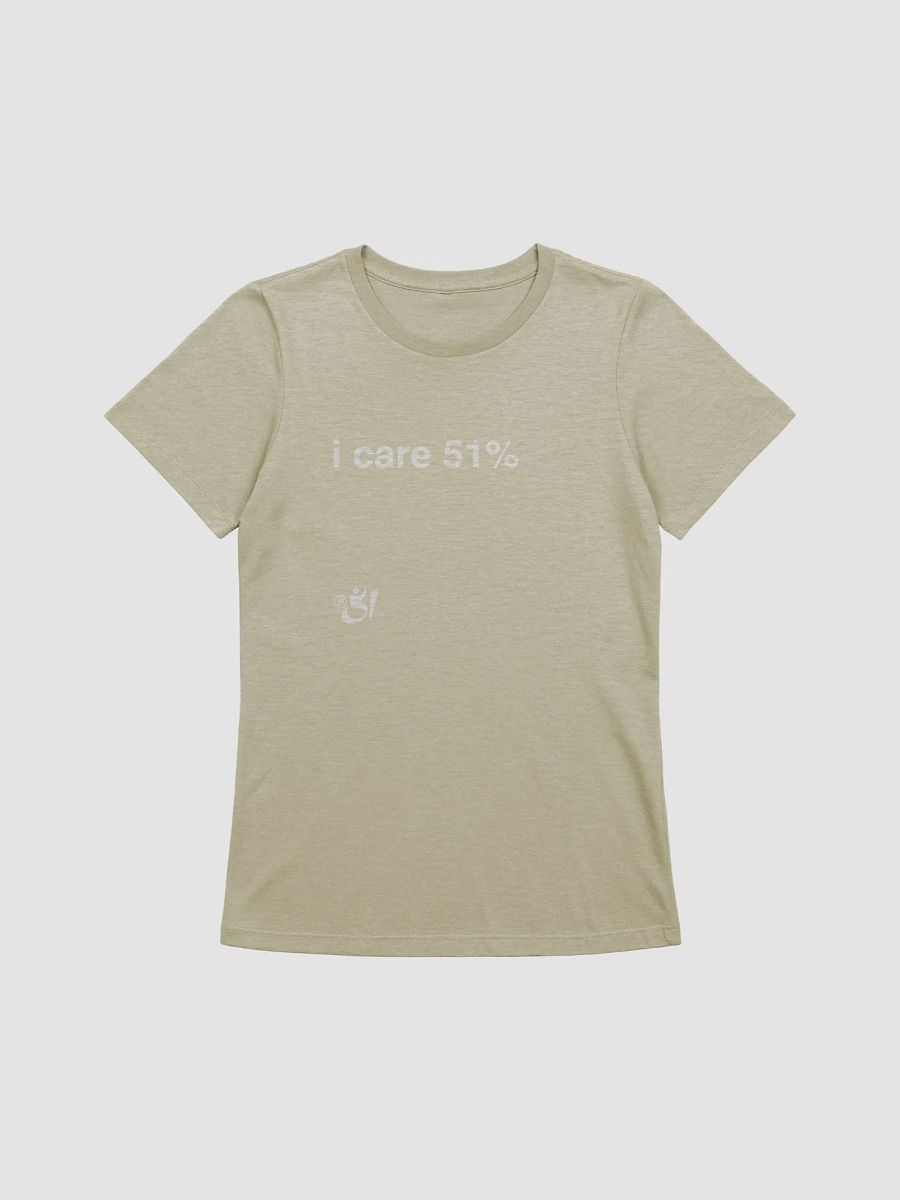 i care 51% tee product image (1)