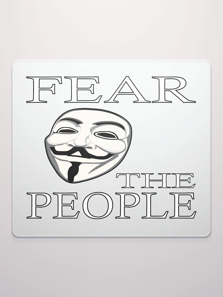 Fear The People - Gaming Mouse Pad product image (2)