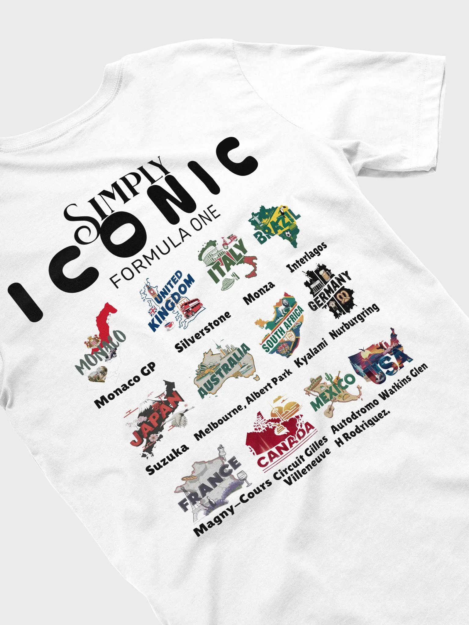 World Iconic Tracks T-Shirt product image (7)