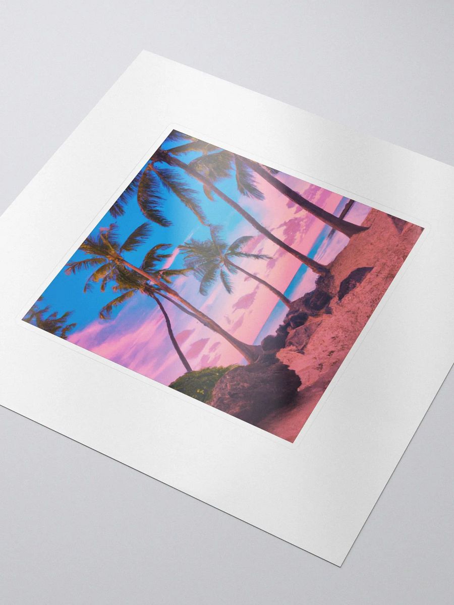 Galactic Wild Colorful Beach Delta Sticker product image (3)