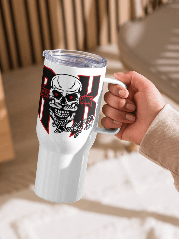 Drink up Peasants!- Rock King Travel Mug product image (2)