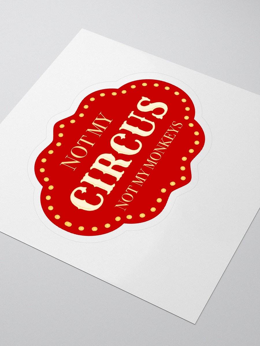 Circus Sticker product image (3)
