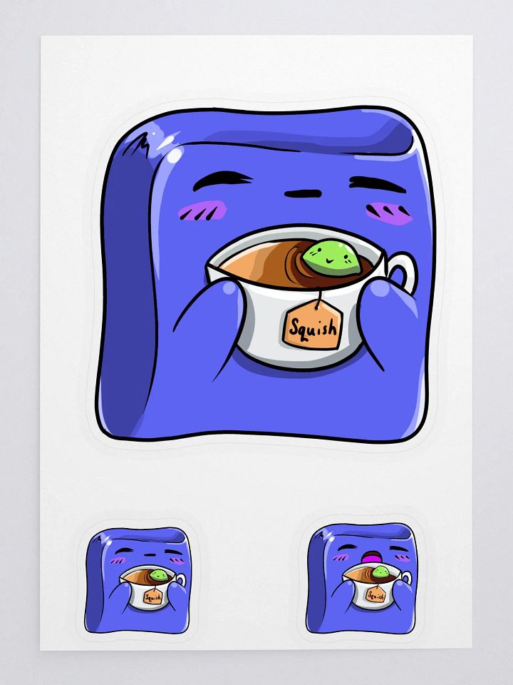 Coffee Squish Stickers product image (1)
