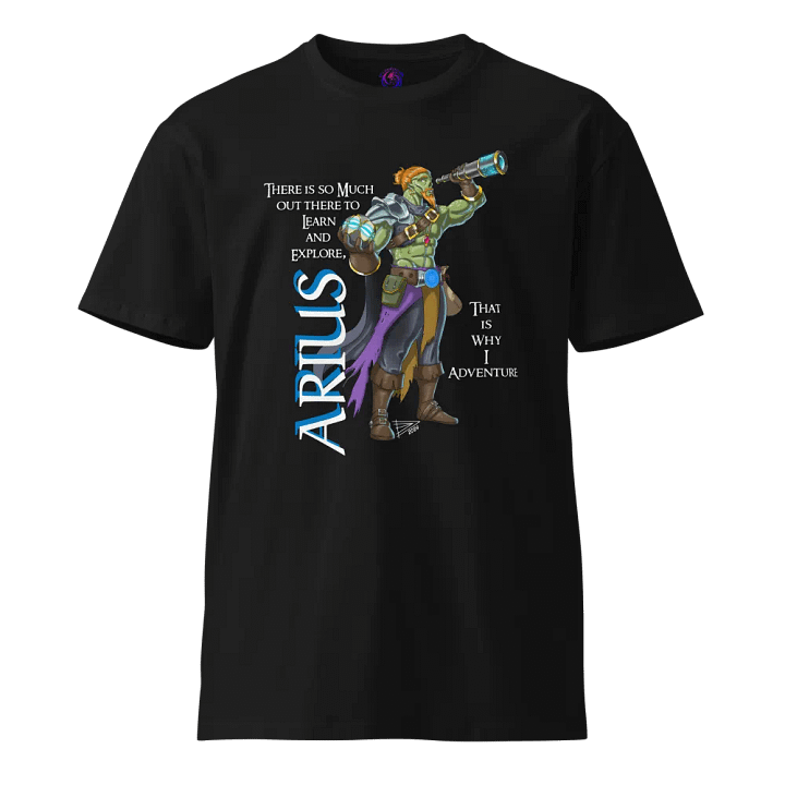Arius the Adventurer | Premium T-Shirt product image (1)