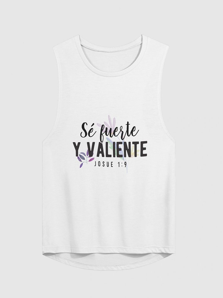Floral Bible Verse Women's Muscle Tank product image (1)