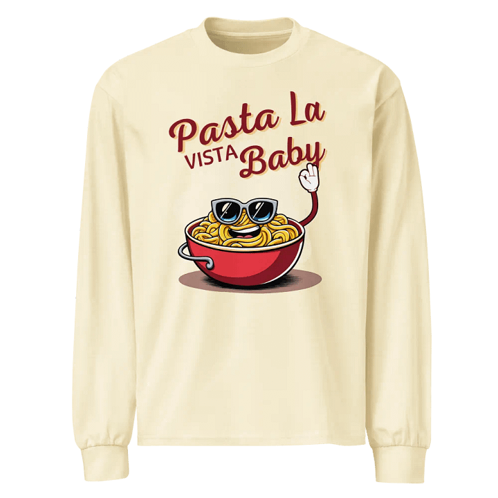 Pasta La Vista Baby Long Sleeve Shirt product image (3)