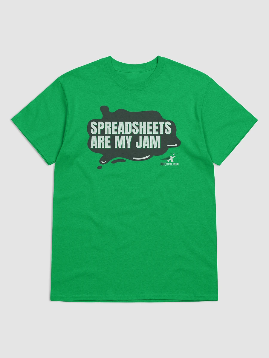 Spreadsheets Are My Jam - Green T-shirt product image (1)