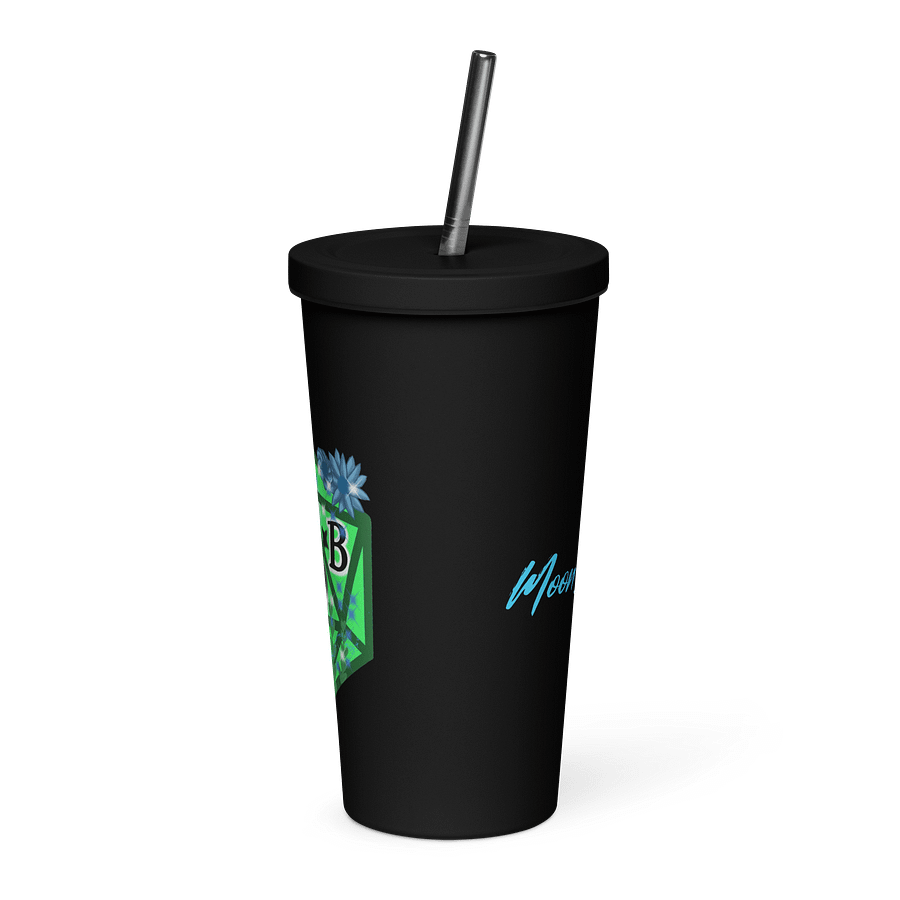 Moonblade- Spring D20 Insulated Tumbler with a Straw product image (3)