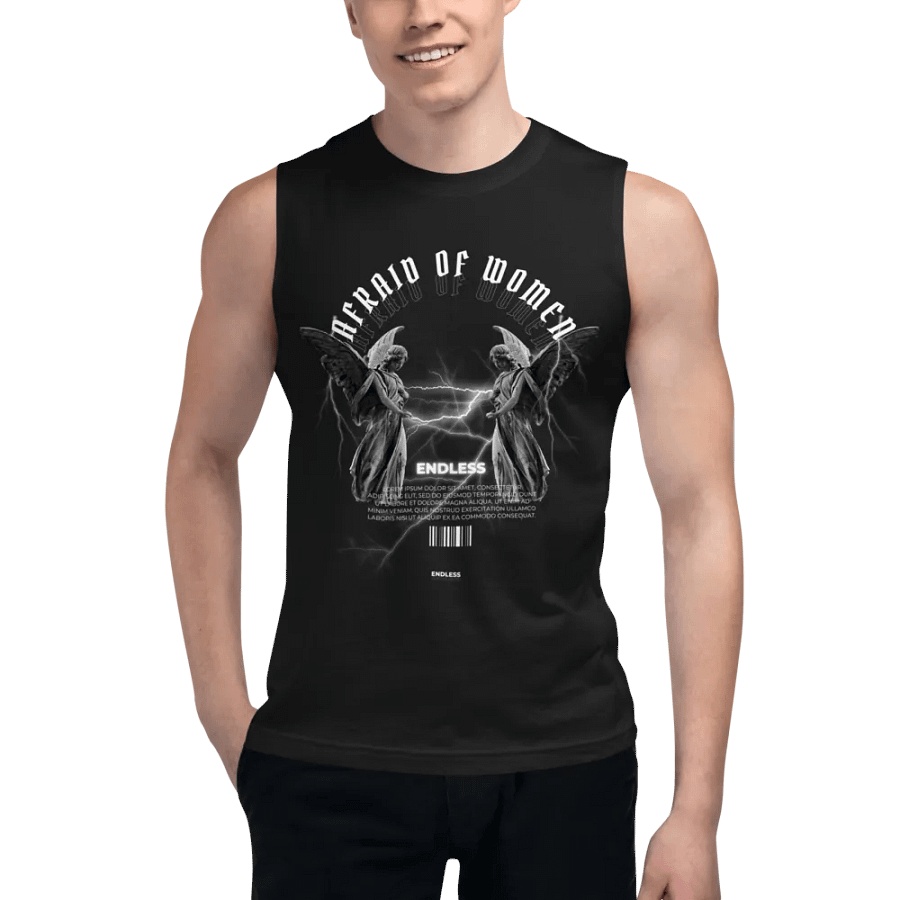 AFRAID - MUSCLE SHIRT product image (5)