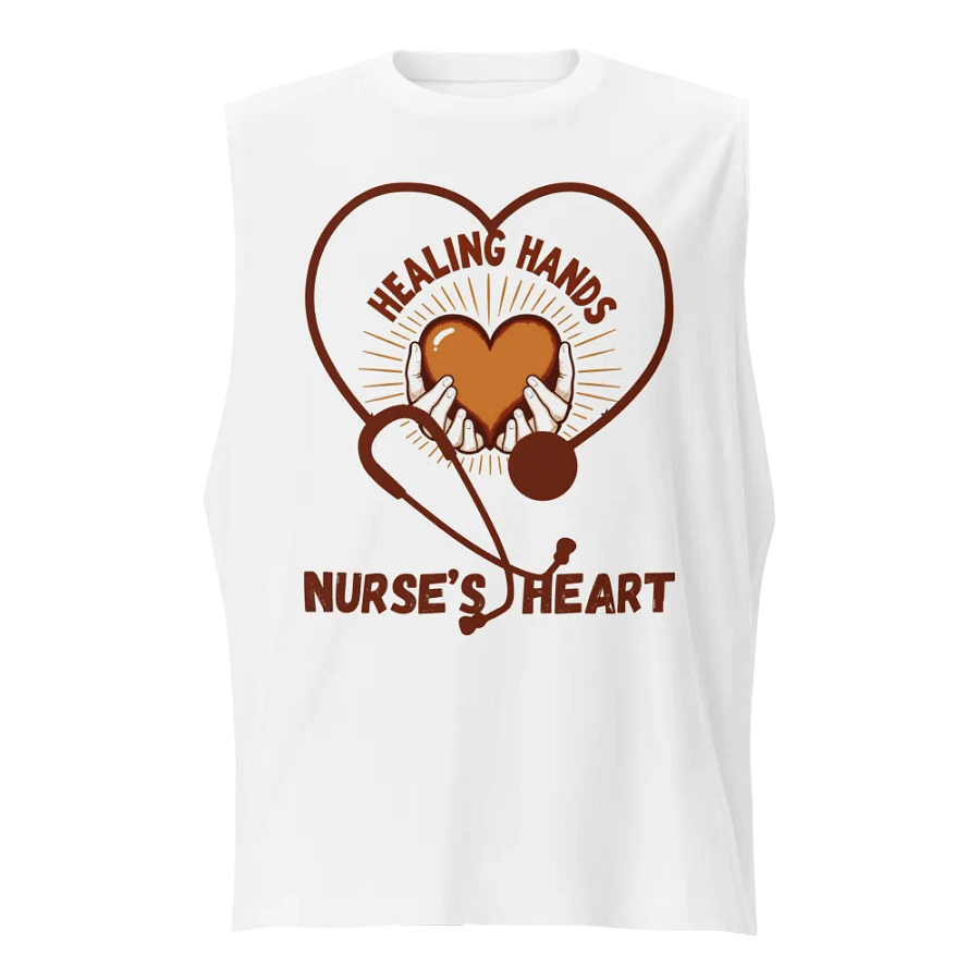 Healing Hands Nurse's Heart Muscle Tank product image (5)